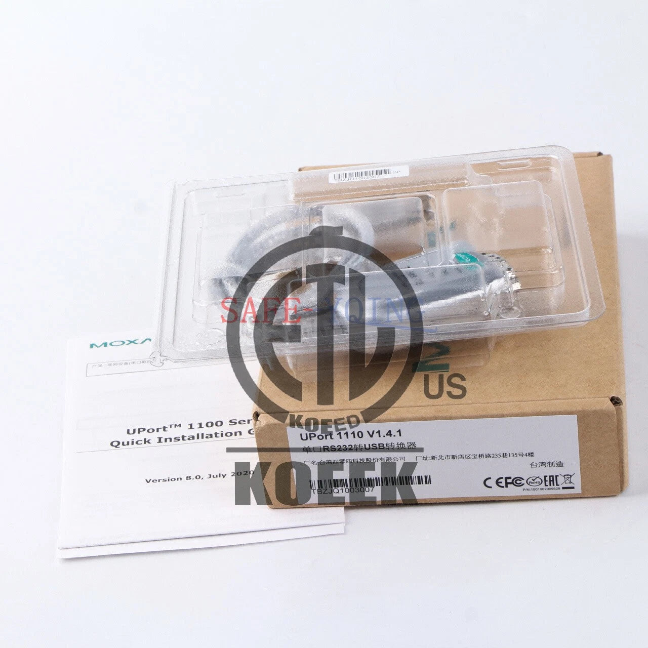 ONE Moxa UPORT 1110 RS232 1-port USB-to-serial Converter #Ko