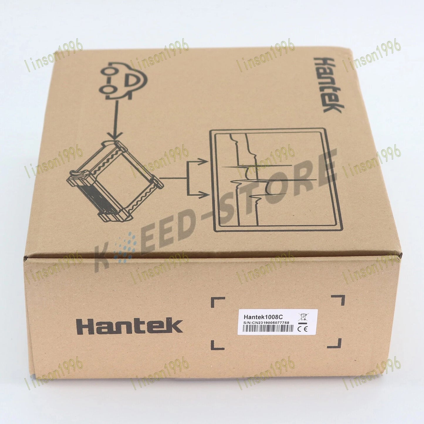 Hantek 1008C 8 Channel Virtual Automotive Oscilloscope DAQ Signal Generator