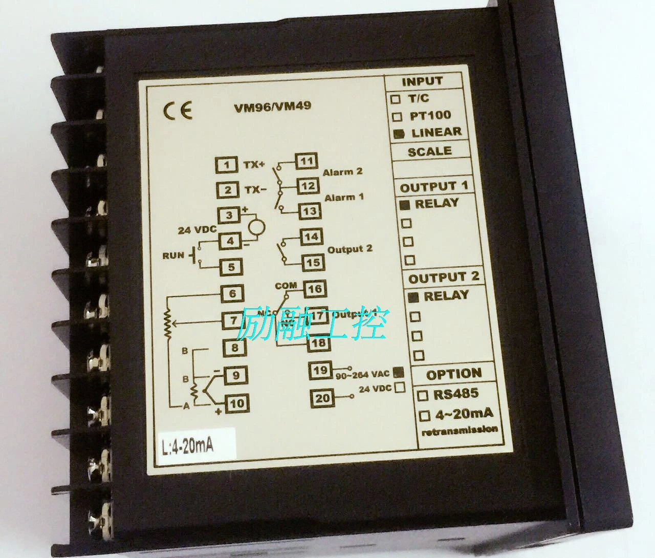 1pcs JUNO VERTEX VM96 valve position controller