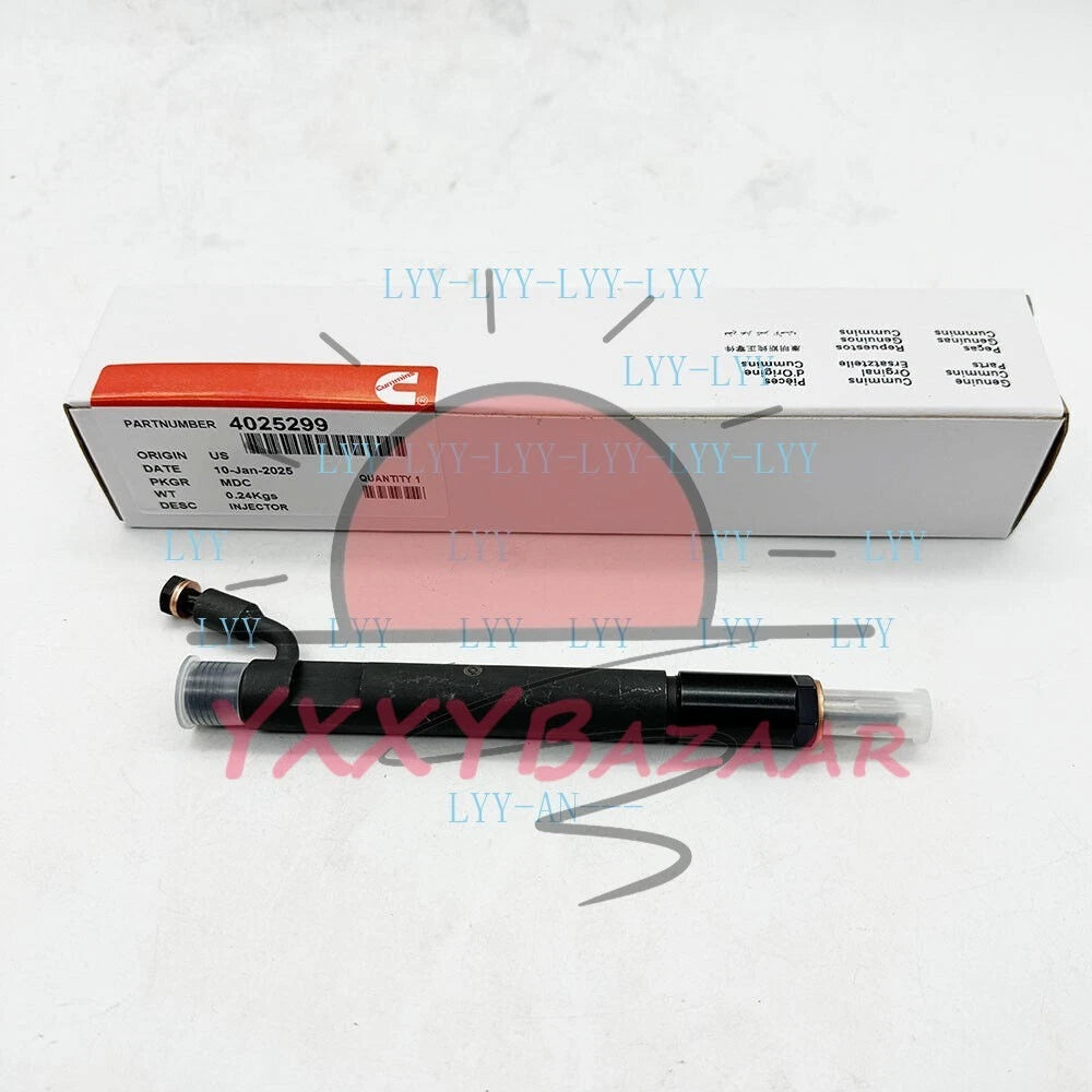 1Pcs 4078400 4025299 Fuel Injectors For Cummins Marine 450C 6CTA 8.3L M3 Engine