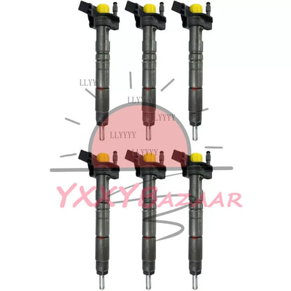 6Pcs Injectors 0445116028 Fits For Mercedes Sprinter 098643 A6420701287 Diesel ~