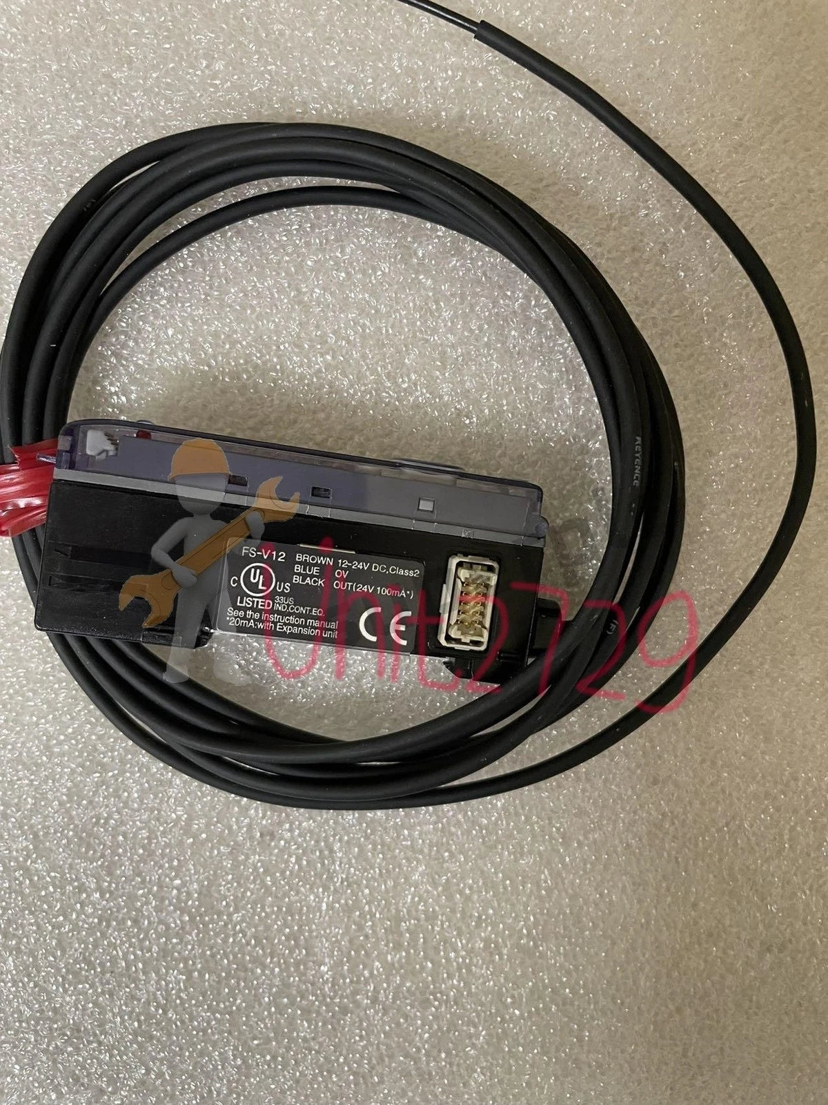 FS-V12 FS V12 Keyence Fiber Optic Sensor Amplifier free shipping