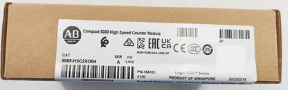 New Sealed Allen-Bradley 5069-HSC2XOB4 CompactLogix High Speed Counter Module - ALLEN-BRADLEY