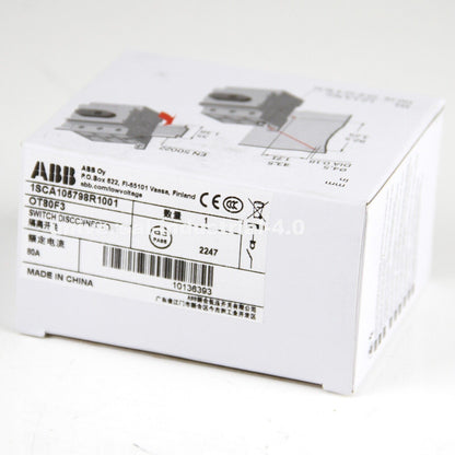 ABB OT80F3 1SCA105798R1001 10136393Disconnect Switch | ABB | industrial disconnect switch | industrial safety switch | industrial control switch - ABB