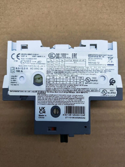 ABB Motor Protection Circuit Breaker MS132-12 Fast Delivery - ABB