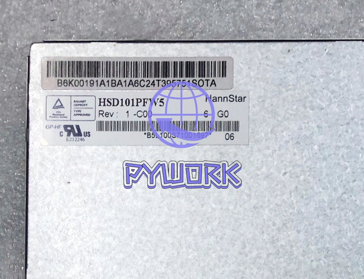 LCD Screen Display Module 10.1 "60pin , HSD101PFW5-C00