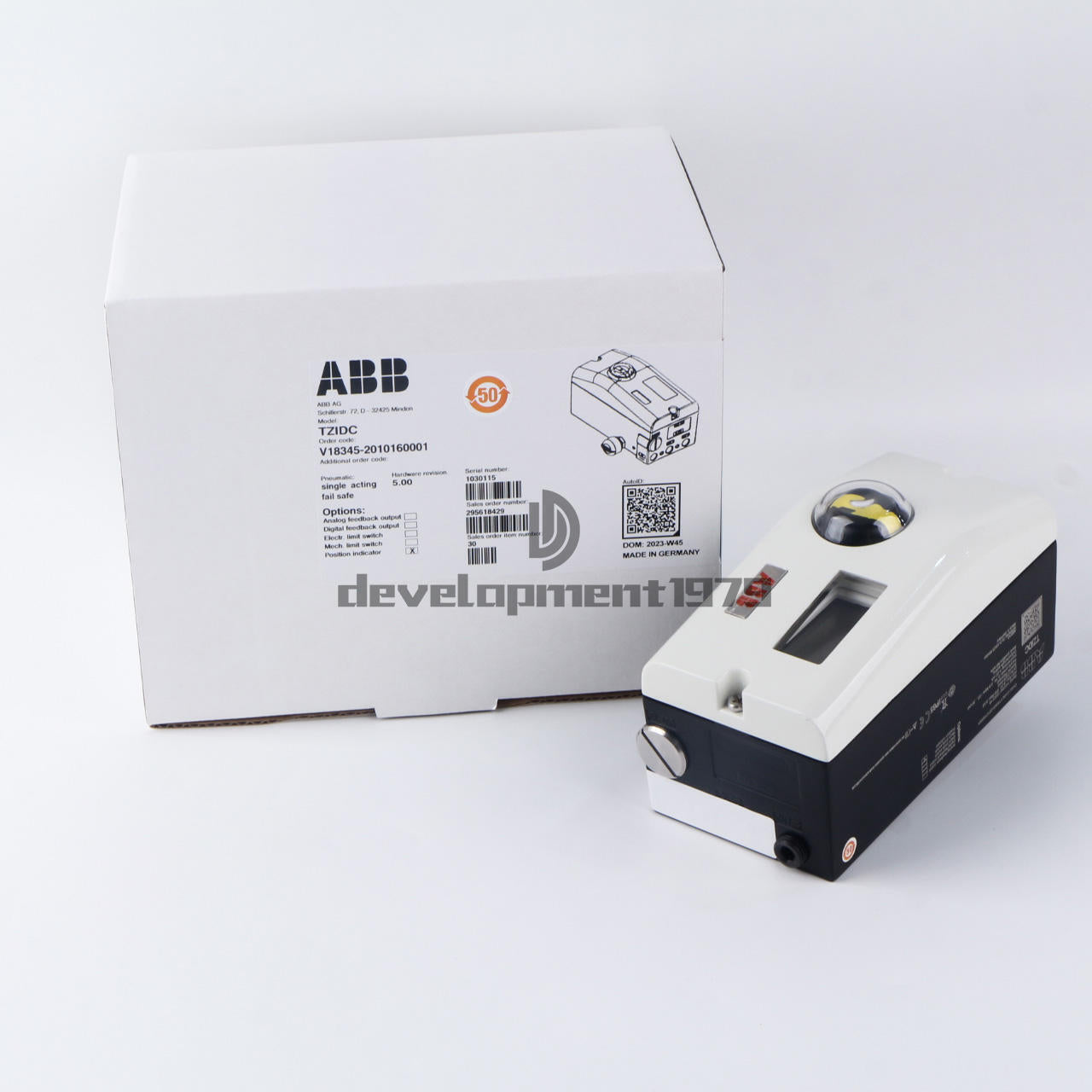 new ONE ABB Valve Positioner V18345-2010160001 - ABB