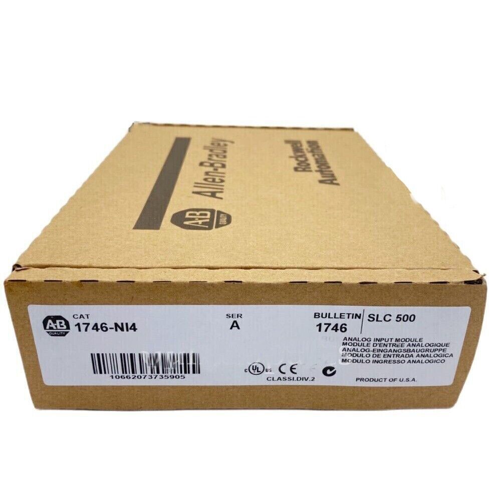 Allen-Bradley 1746-NI4 SER A SLC 500 Analog Input Module PLC - ALLEN-BRADLEY