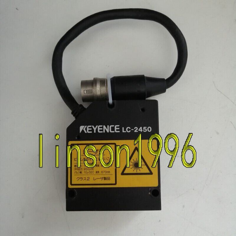 used ONE Keyence Laser Sensor LC-2450 in Excellent Condition - KEYENCE