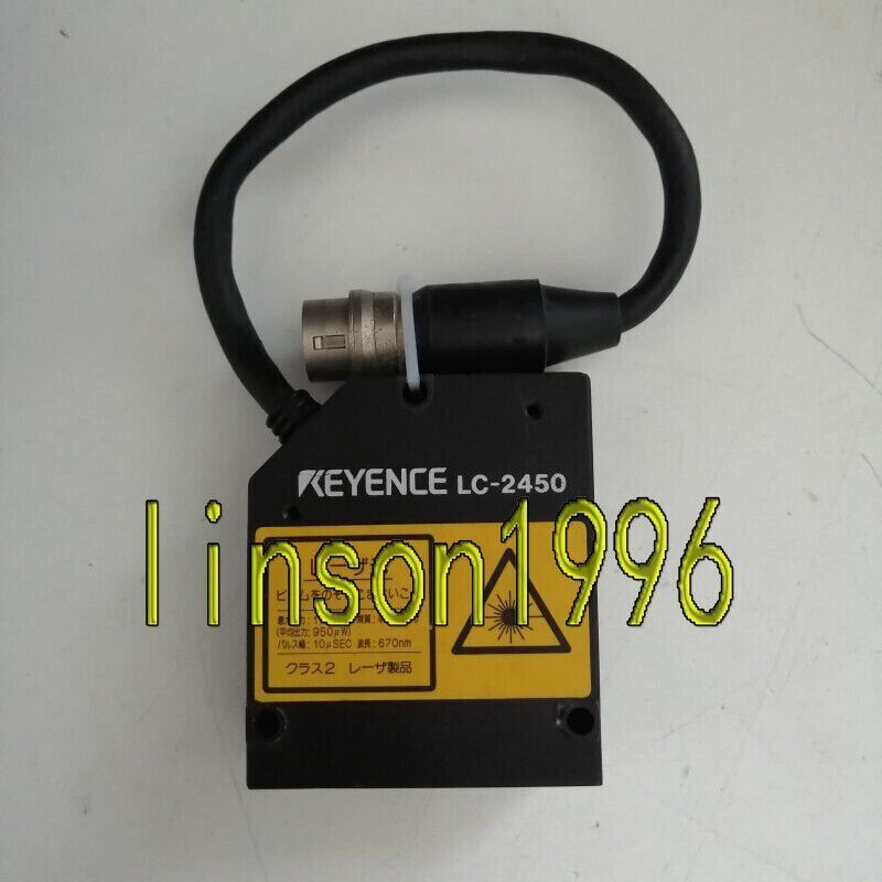 used ONE  Keyence Laser Sensor LC-2450 Tested In Good Condition