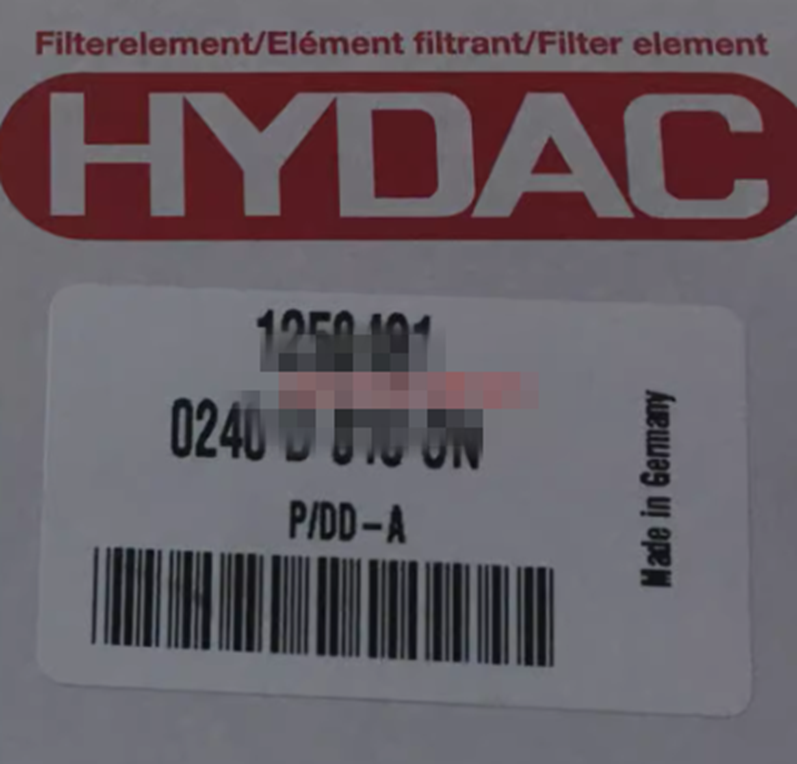 New HYDAC 1250491 0240D010ON Filter Element HYDAC