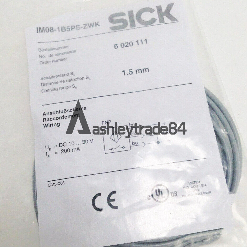 new 1PC  for SICK IM08-1B5PS-ZWK Proximity Switch Sensor