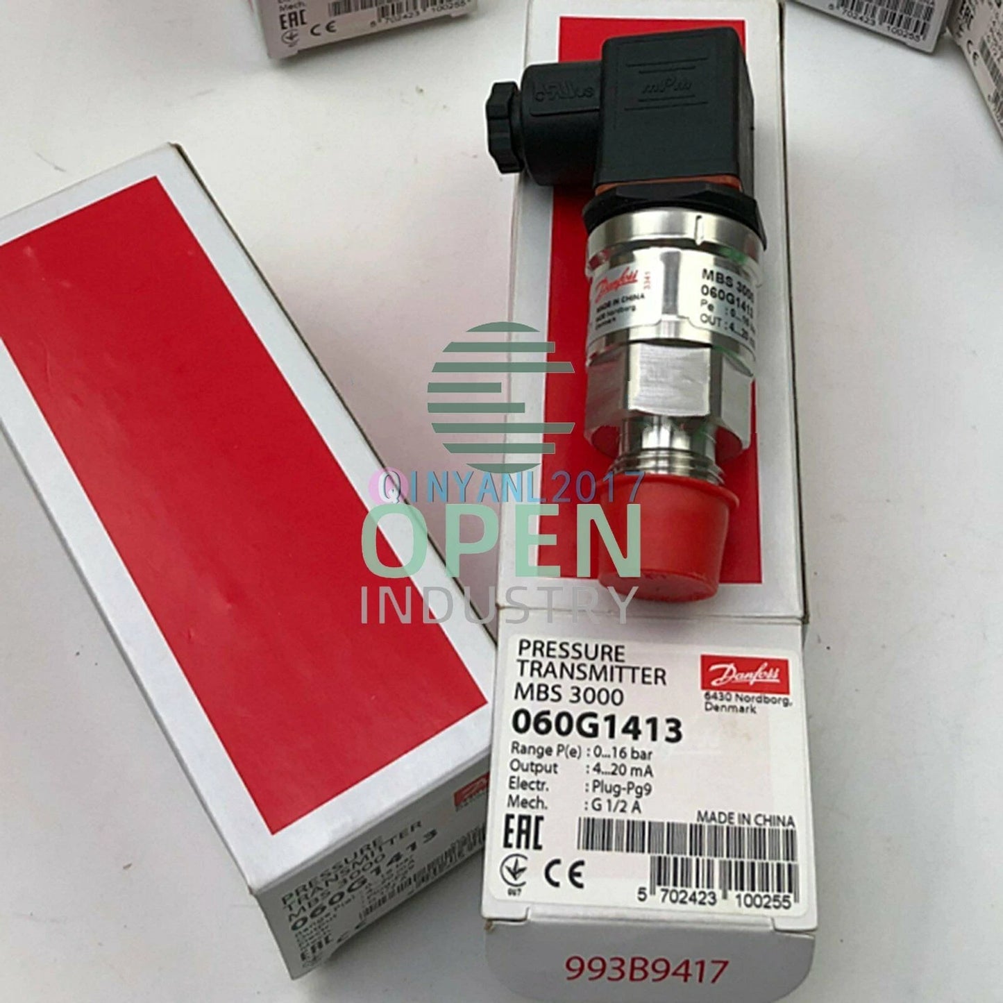 1PCS Danfoss pressure transmitter MBS 3000 060G1413