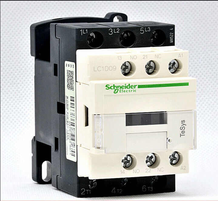 new 1pcs For LC1D09F7C AC Contactor AC110V 9A - DELTA CONTROLS