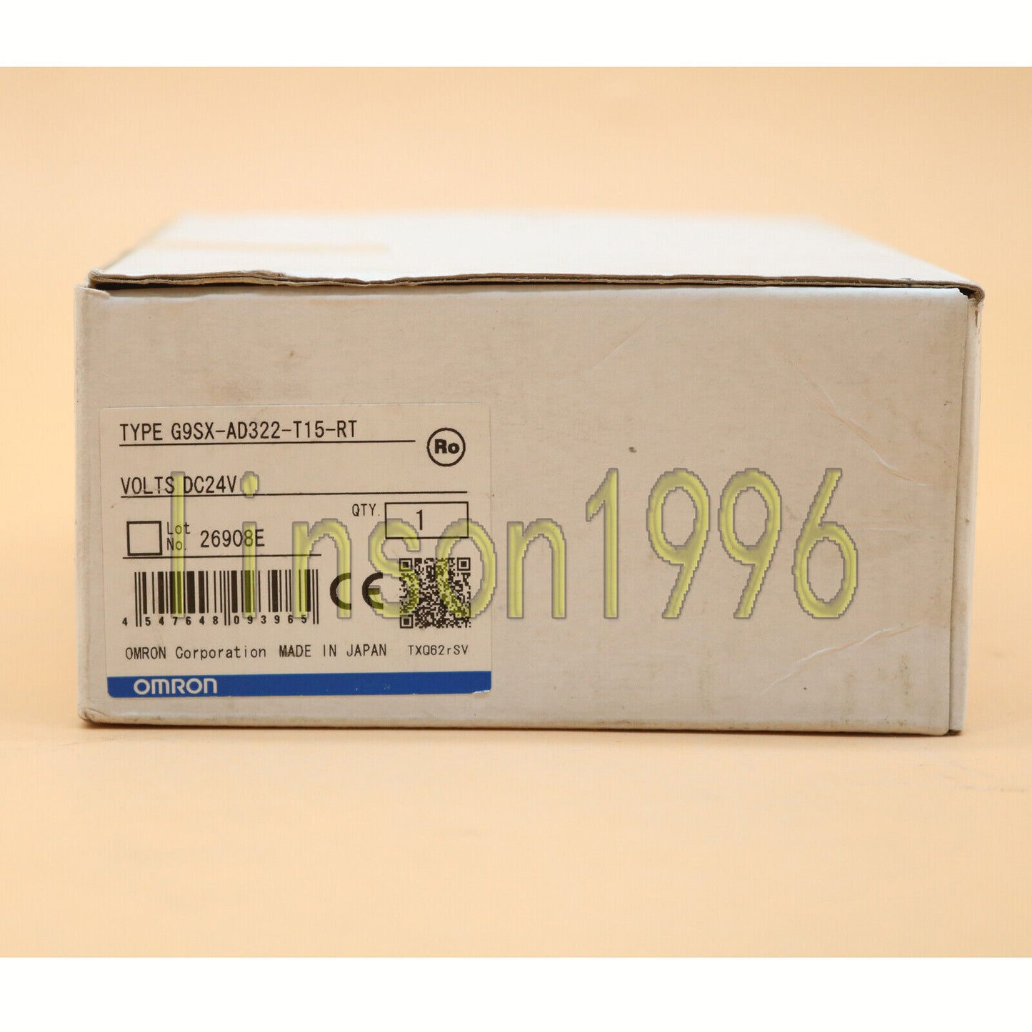 ONE OMRON Safety Relay G9SX-AD322-T15-RT - OMRON