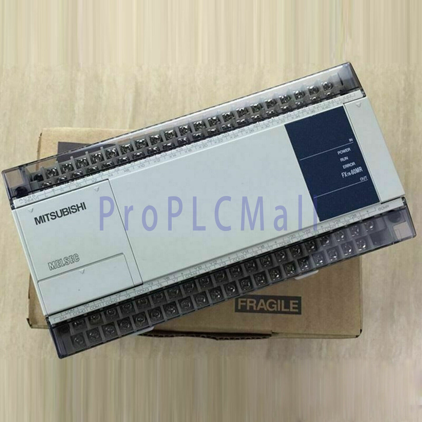 new Mitsubishi Melsec FX1N-60MR-001 (FX1N60MR001) Programmable Logic Controller ~