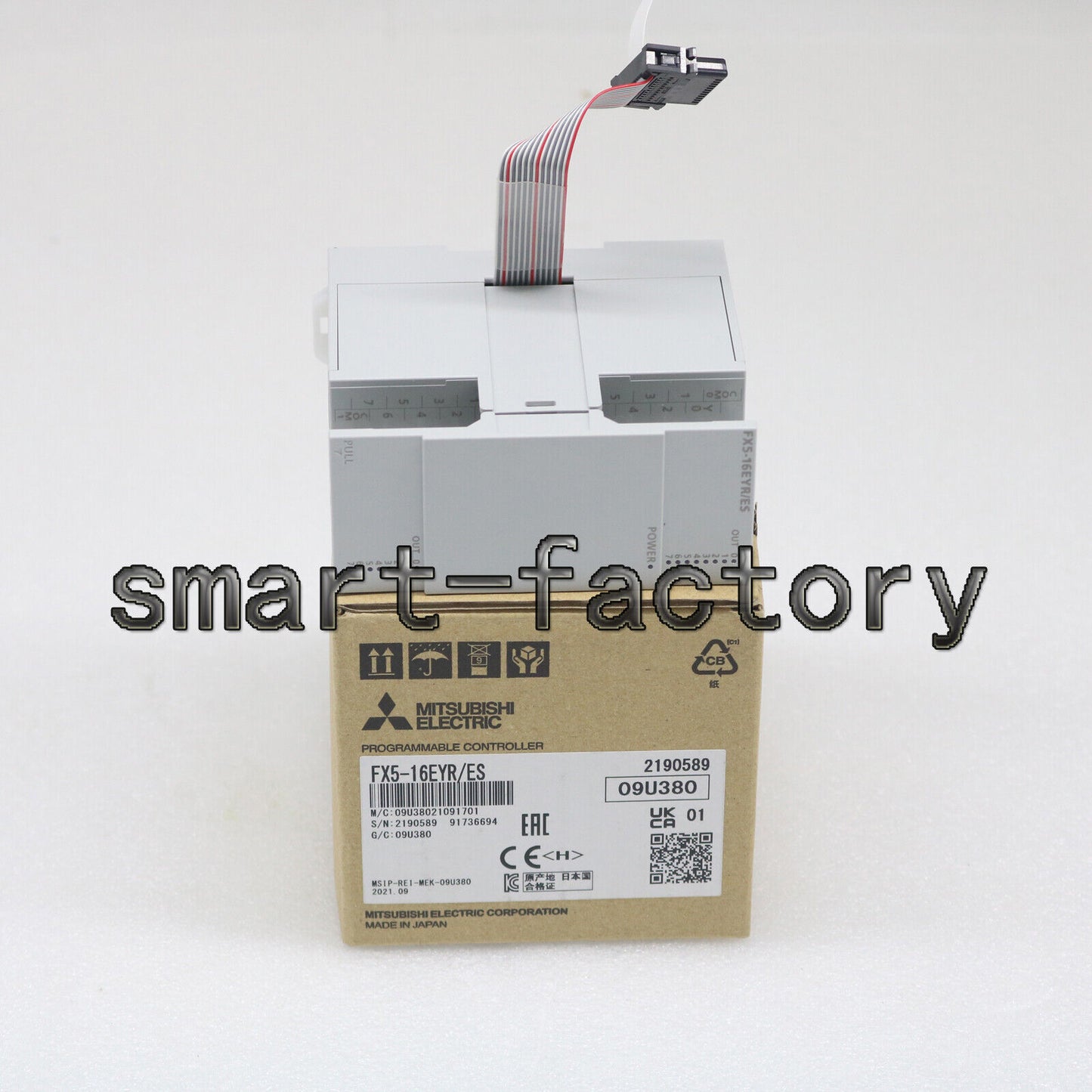 1PC Mitsubishi FX5-16EYR ES PLC programmable controller, one year - MITSUBISHI