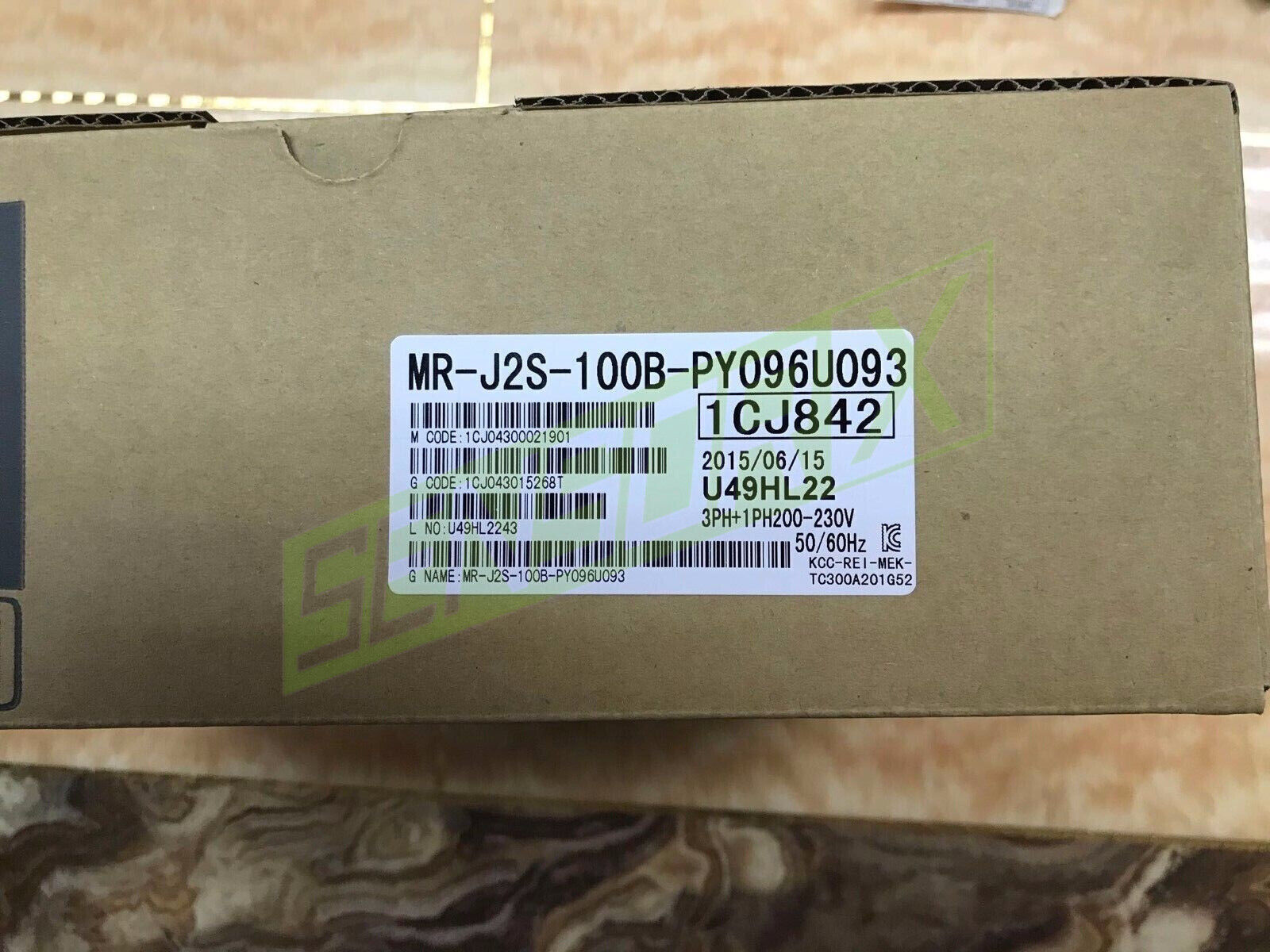 MITSUBISHI AC SERVO DRIVER MR-J2S-100B-PY096U093 - MITSUBISHI