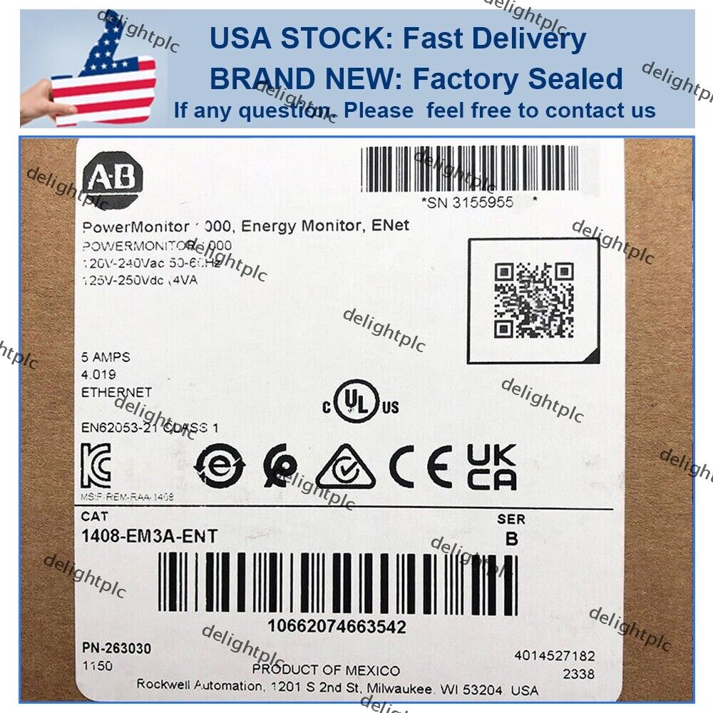 Allen-Bradley PowerMonitor 1000 EM3A - ALLEN-BRADLEY