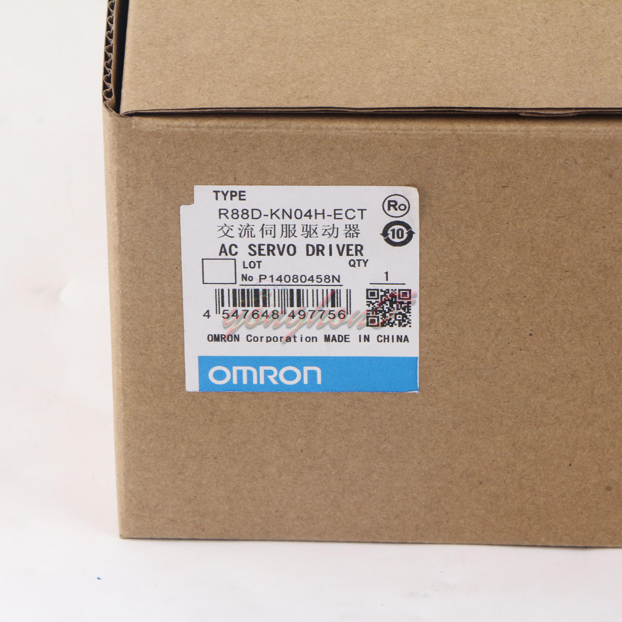 OMRON Servo Drive R88D-KN04H-ECT: 1Pc - OMRON
