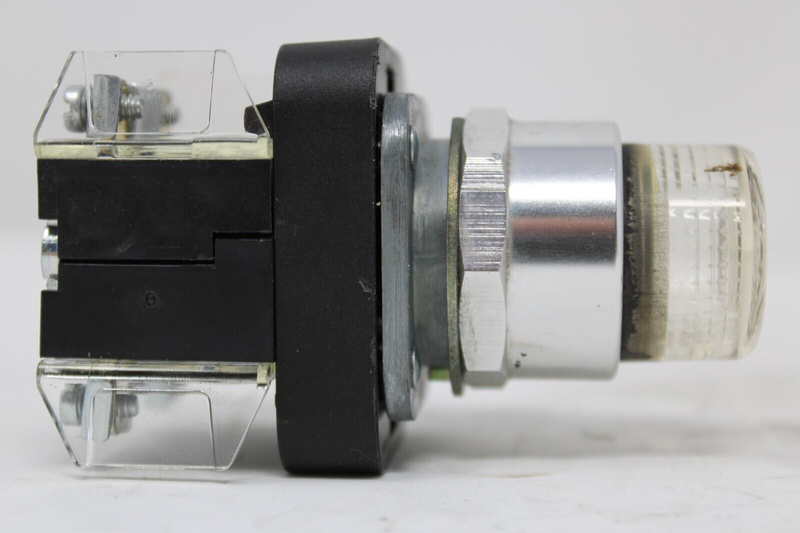 used Allen Bradley 800T-QB24CD1 Clear Illuminated Pushbutton - ALLEN BRADLEY