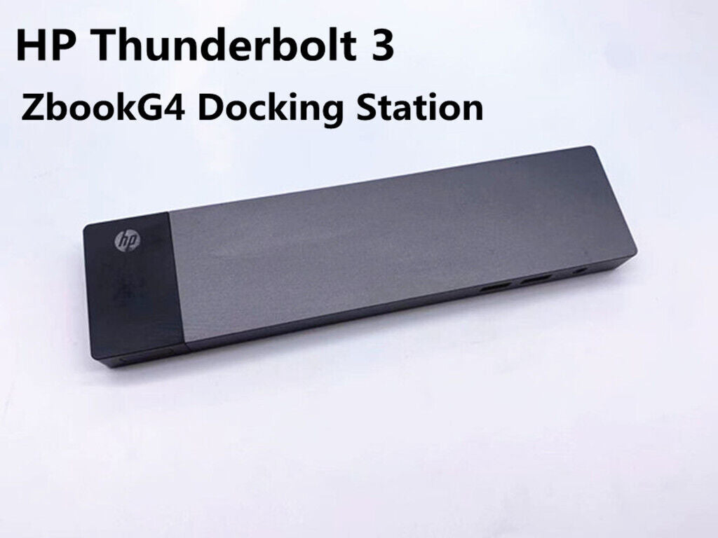 used 1pcs HP Thunderbolt 3 ZbookG4 Docking Station for Mac M1 Extended 4K