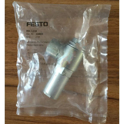 Festo HGL-1/2-B 530033 Check Valve Fast - FESTO MOTION CONTROL SOLUTIONS