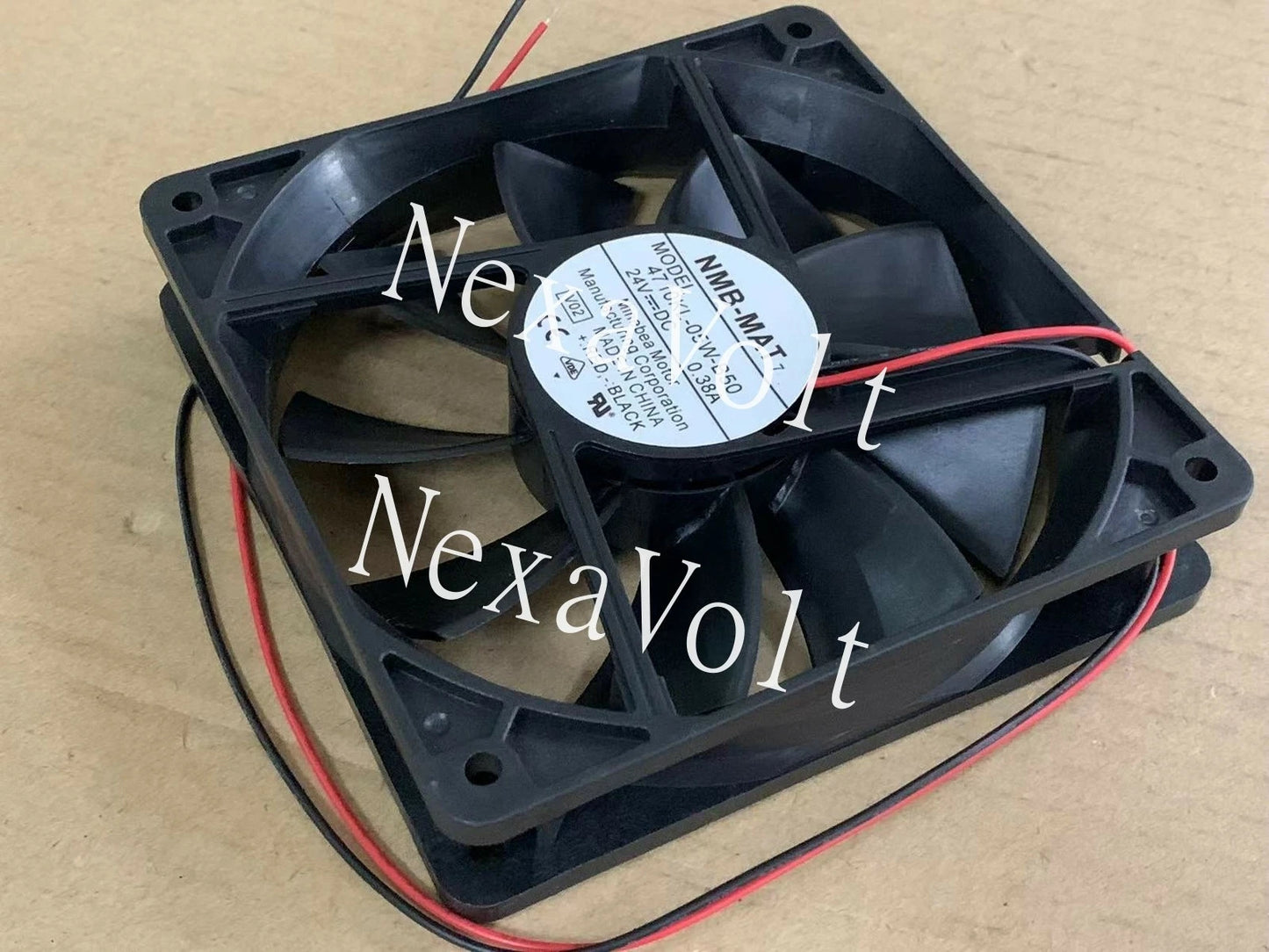 For NMB-MAT 4710KL-05W-B50 DC 24V 0.38A 120*25mm 2Pin Inverter cooling fan