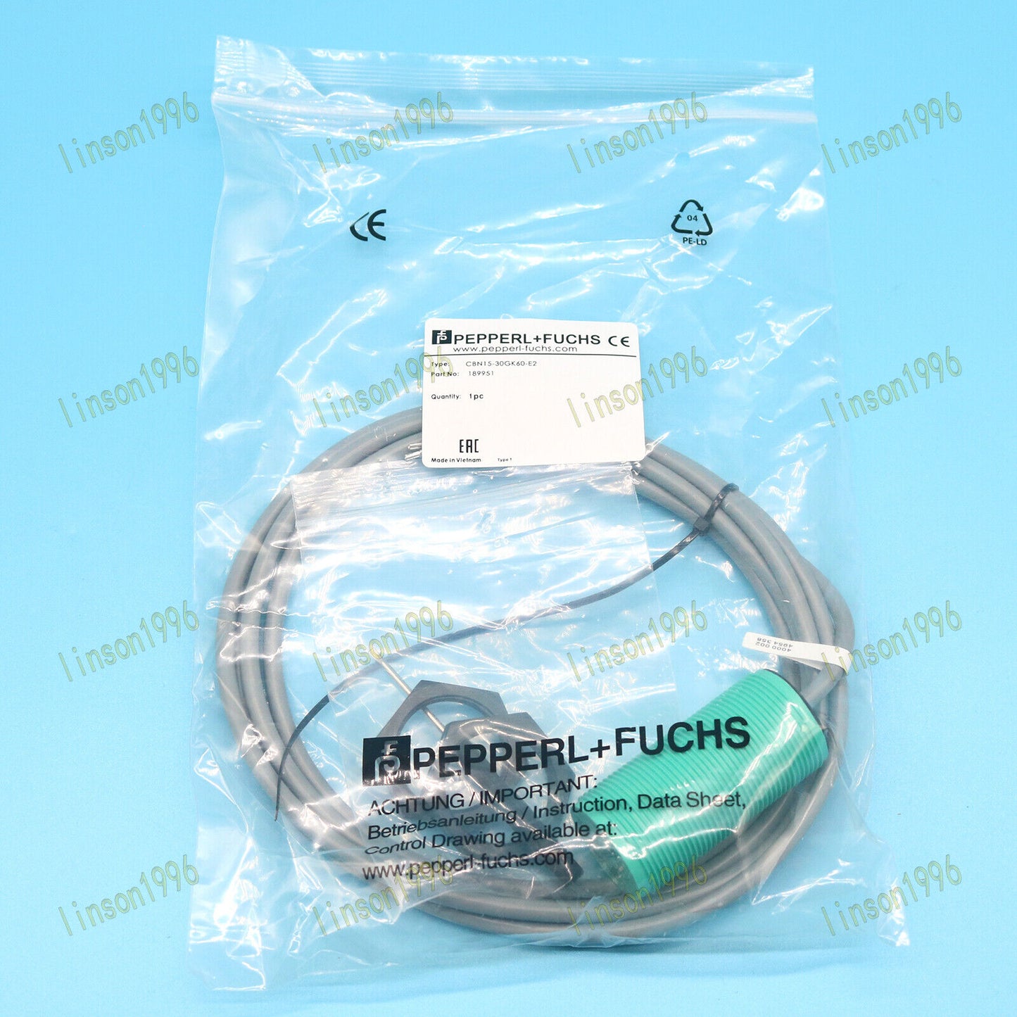 CBN15-30GK60-E2 Pepperl+Fuchs Proximity Switch - PEPPERL+FUCHS