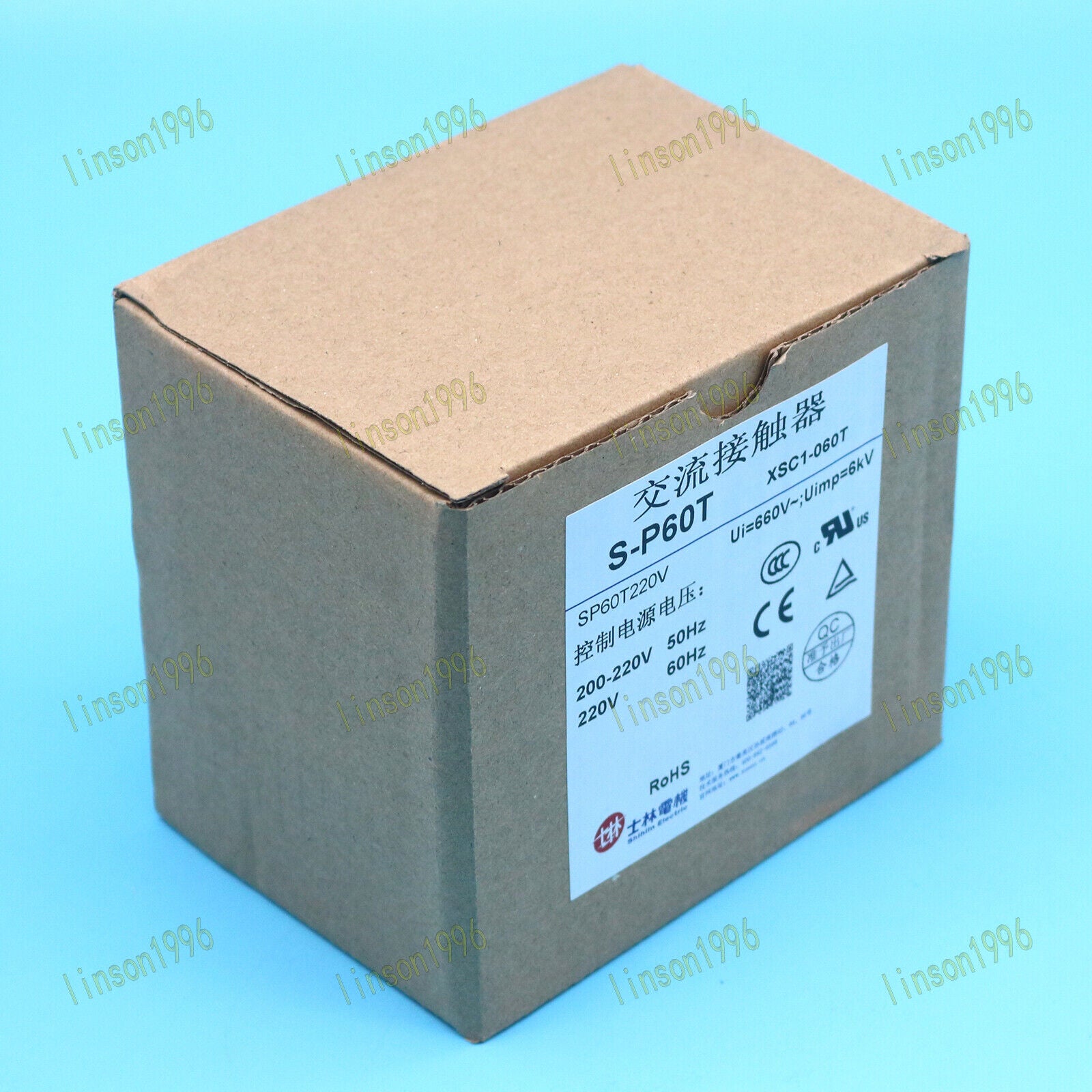 new 1pcs  For Shihlin AC contactor S-P60T 220V in box spot stocks Shihlin