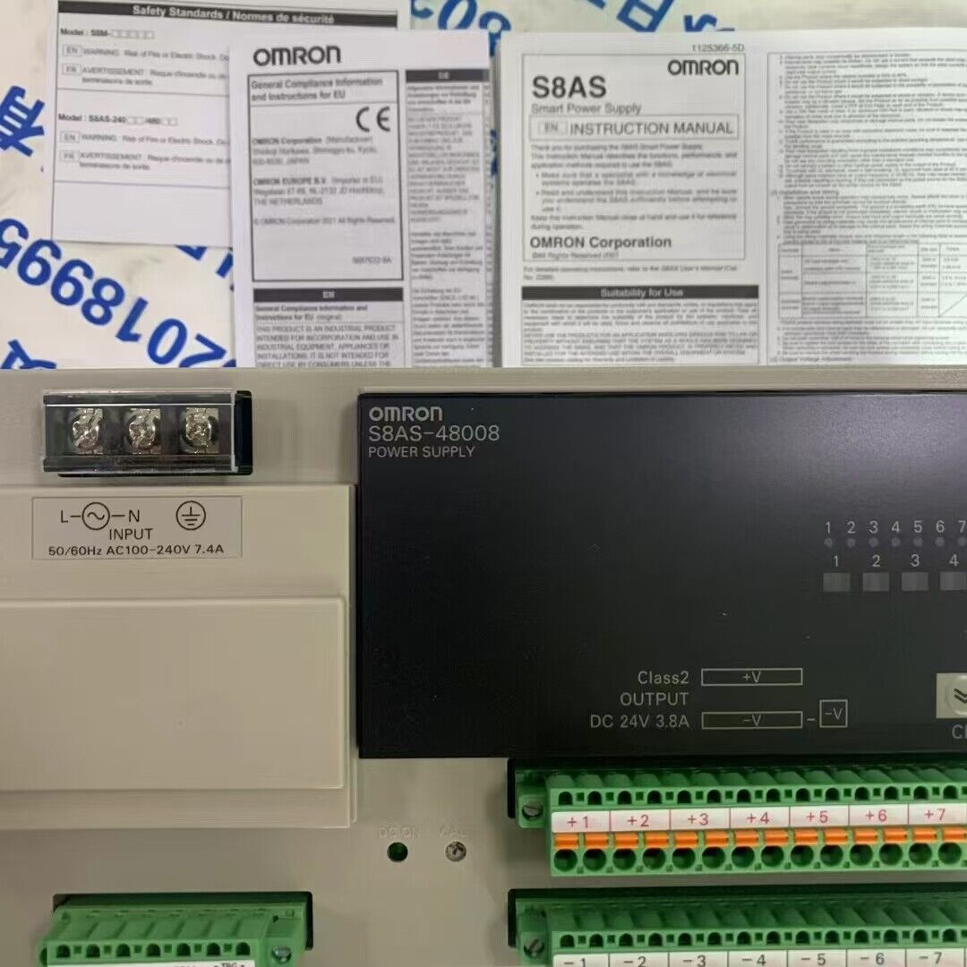 new 1pcs OMRON power supply S8AS-48008 - OMRON