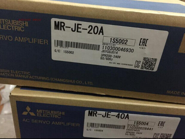 new 1PCS Mitsubishi MR-JE-20A MRJE20A Servo Drive In Box - *TT - MITSUBISHI