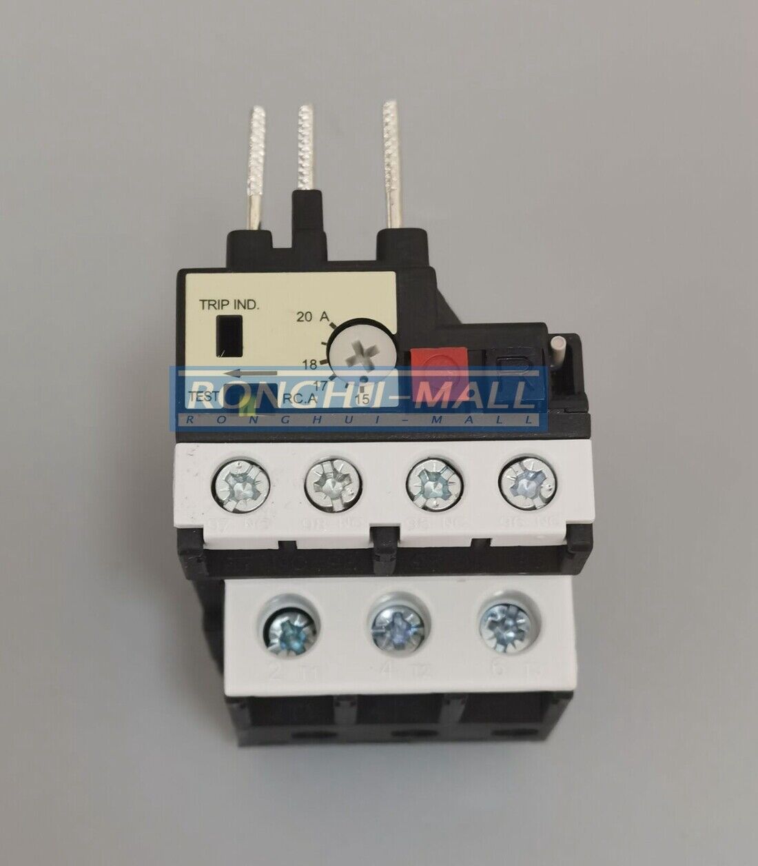 TECO THERMAL OVERLOAD PROTECTOR Relay RHU-10/20K1 15-20A - TECO