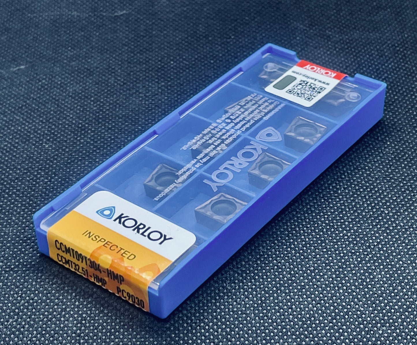 KORLOY CCMT 32.51 HMP PC9030 CCMT09T304 Carbide Inserts 10pcs  Free Ship!