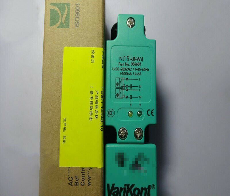 1PCS PEPPERL+FUCHS NJ15 U1 W4 Proximity Switch - PEPPERL+FUCHS
