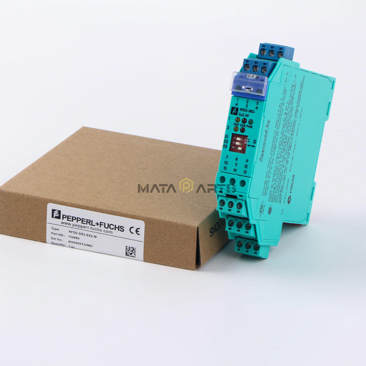 Product Title: Pepperl + Fuchs Switch Amplifier - KFD2-SR2-EX2 - PEPPERL + FUCHS