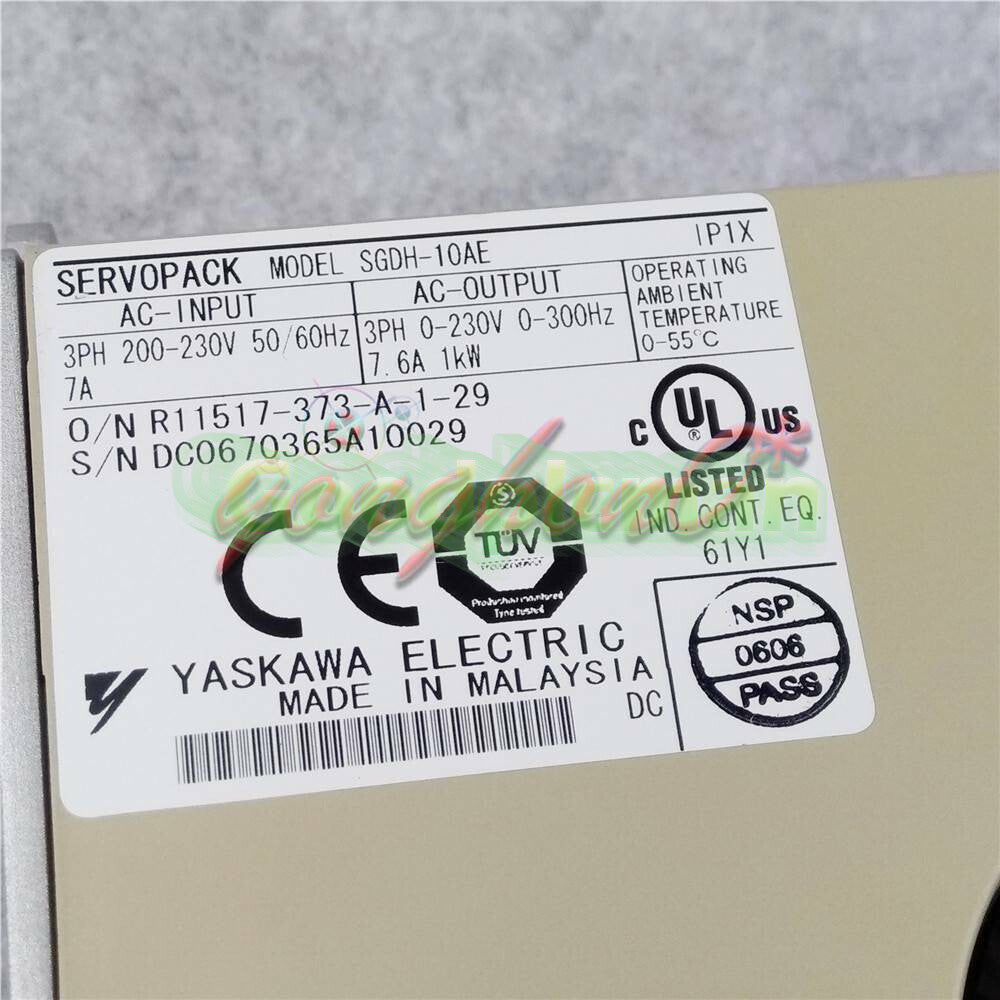 1PC Yaskawa Servo Drive SGDH-10AE