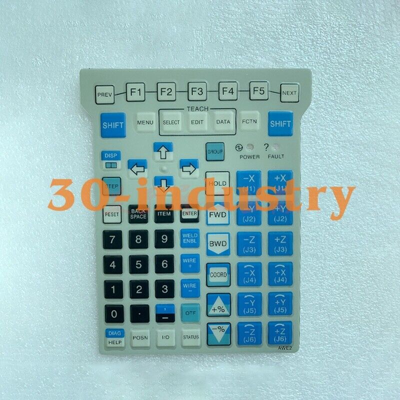 Membrane Keypad for FANUC A05B-2518-C203#EGN AWE2 Teach Pendant - FANUC