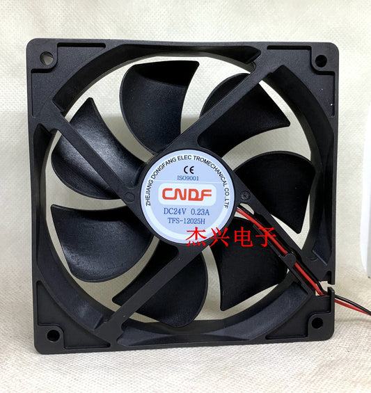 CNDF TFS-12025H 12V 0.37A 24V 0.23A 12CM DC Quiet Cooling Fan