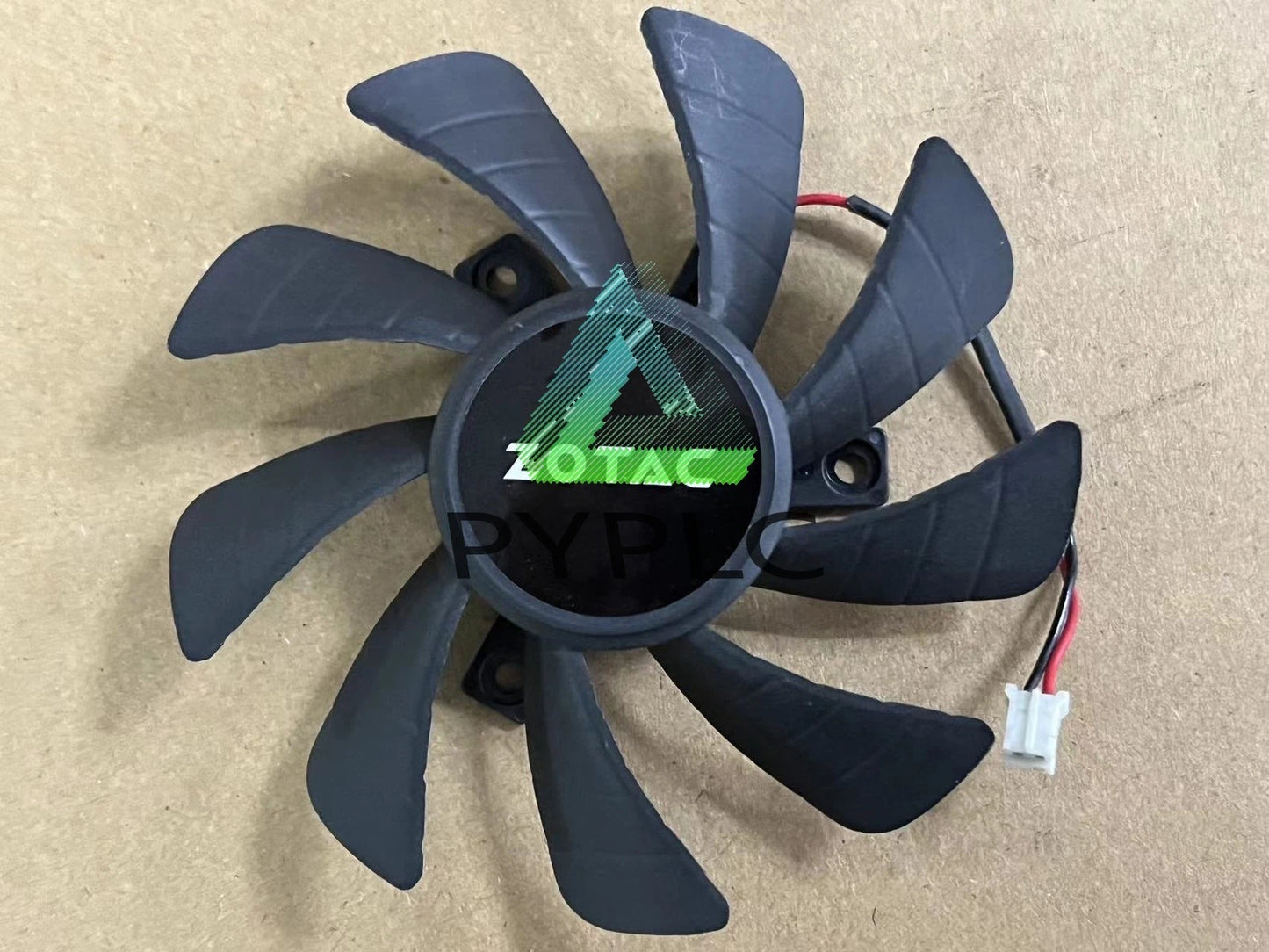 ZOTAC GTX1050TI 2G / 4G graphics fan GA92S2U 0.46A 2P～