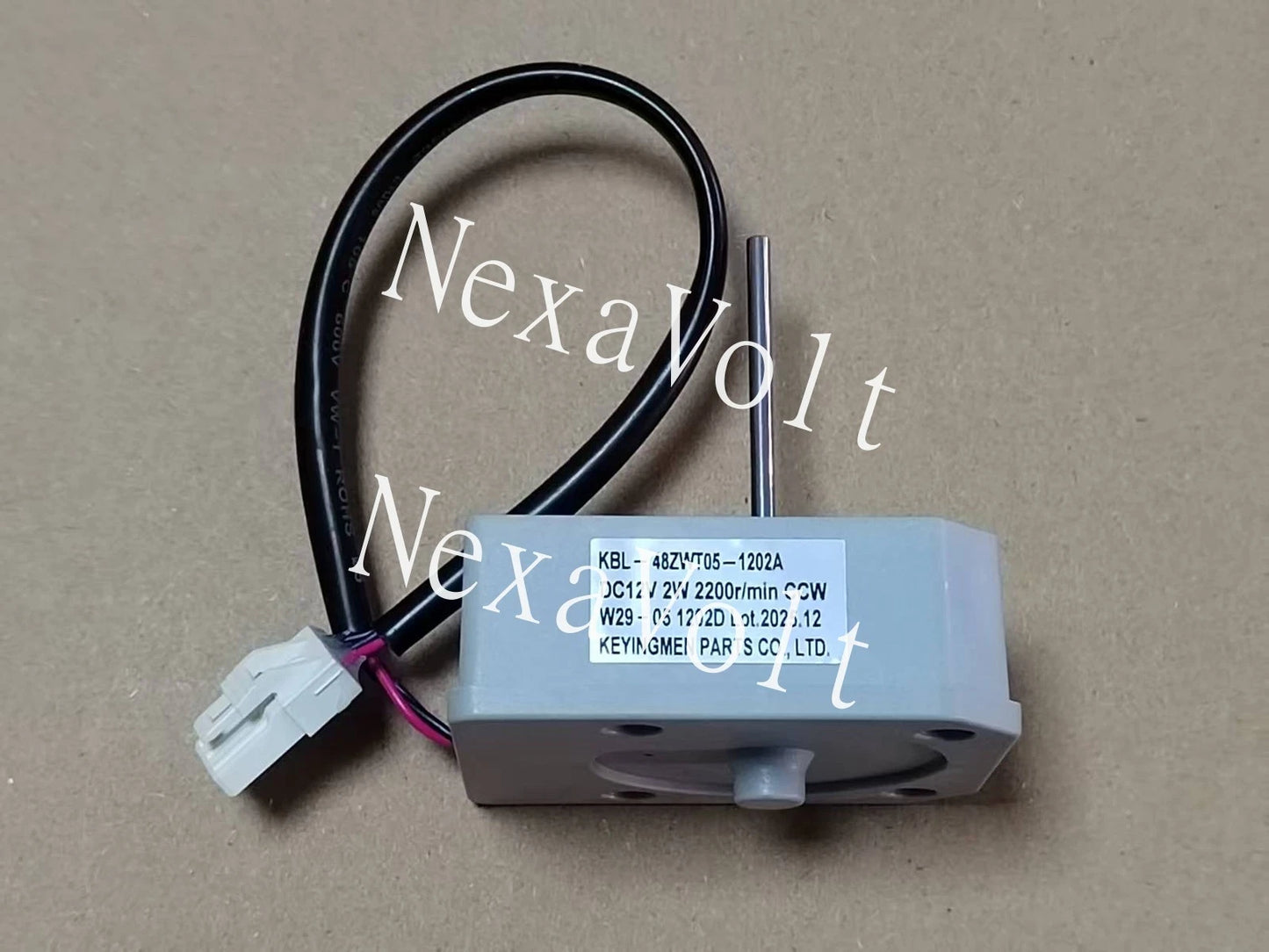 KBL-48ZWT05-1202A 12V 2W refrigerator freezer motor CCW heat sink motor