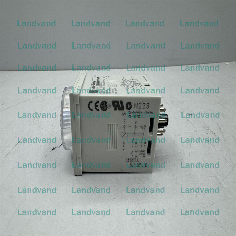 Allen Bradley 700-HRM12TA17 On-Delay Timing Relay 100-240VAC 100-125VDC #C