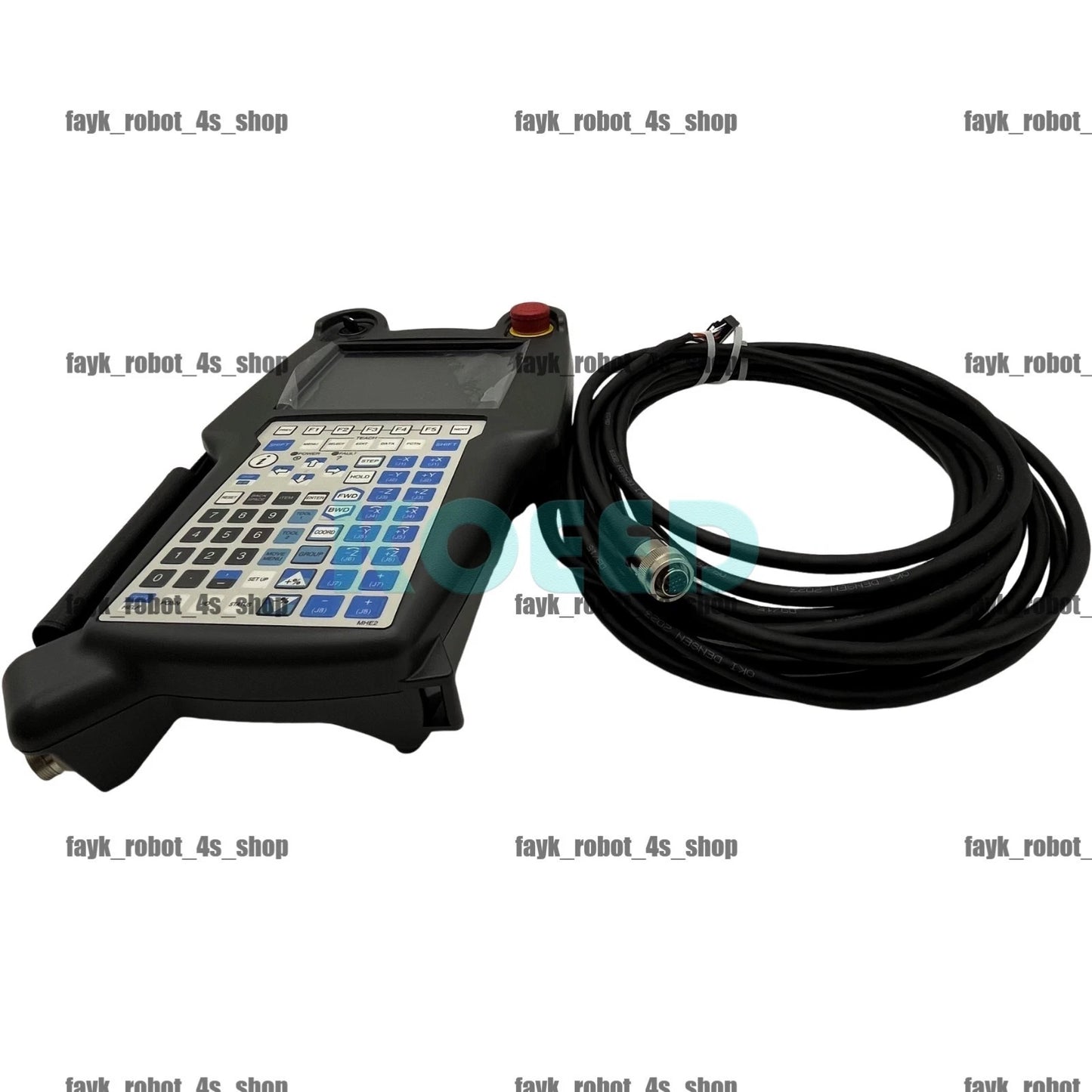 Refurbished A05B-2255-C105#EAW Teach pendant+ L=10.5MC cable For Fanuc robot