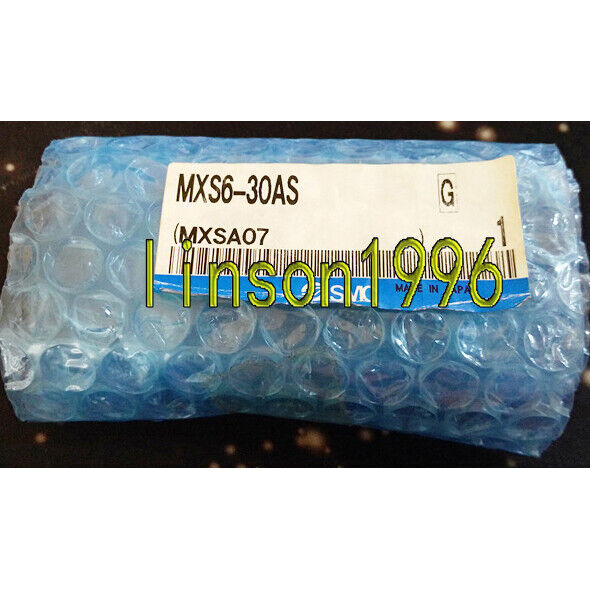 1PC SMC Slide Cylinder MXS6-30AS, 1-Year Warranty - SMC