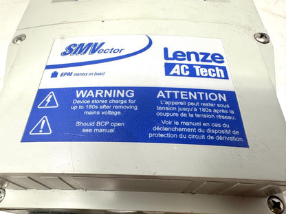 used Lenze AC Tech ESV751N04TMC Drive Frequency Inverter - LENZE