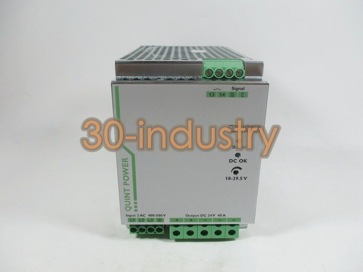 Phoenix Quint-PS/3AC/24DC/40 Power Supply 24V 40A 3-Phase - PHOENIX