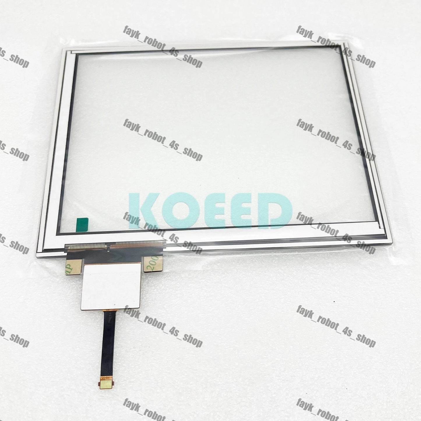 Touch screen panel+tempered glass For ABB DSQC3120 teach pendant in stock