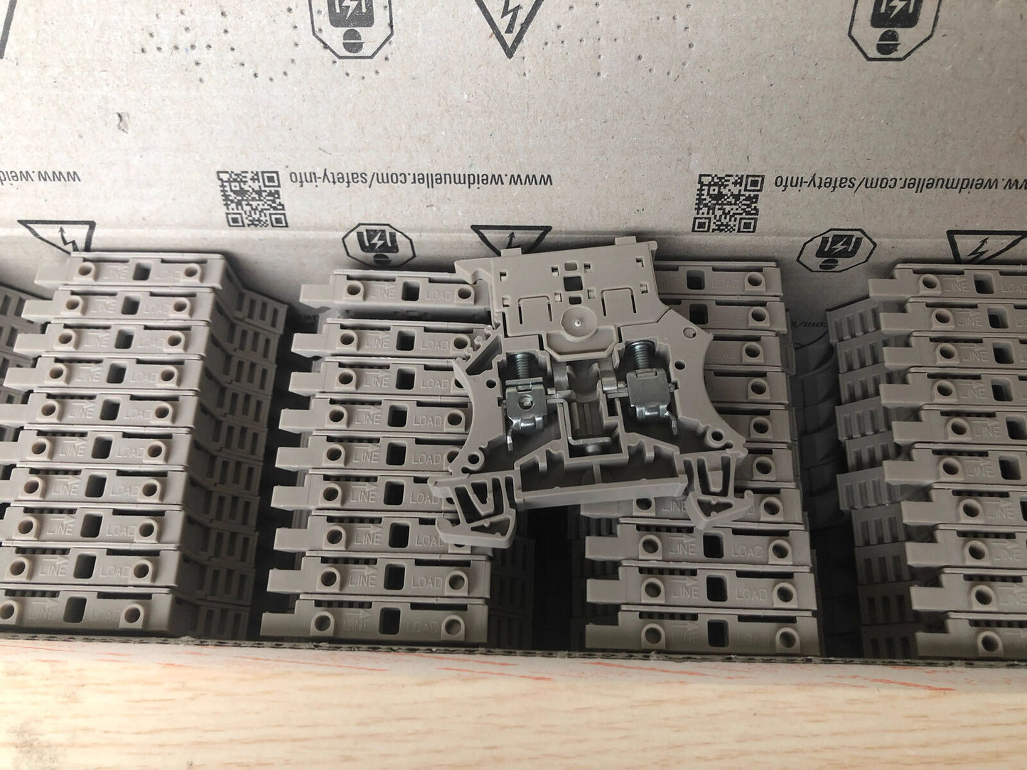 50pcs/box Weidmuller WSI6 Fuse Terminal 5*20 Fuse 1011000000