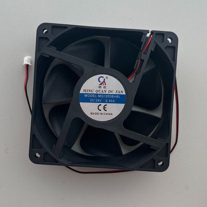new MINGQUAN MQ12038HBL DC24V 0.35A 12CM 2-Wire Axial Cooling Fan - MINGQUAN