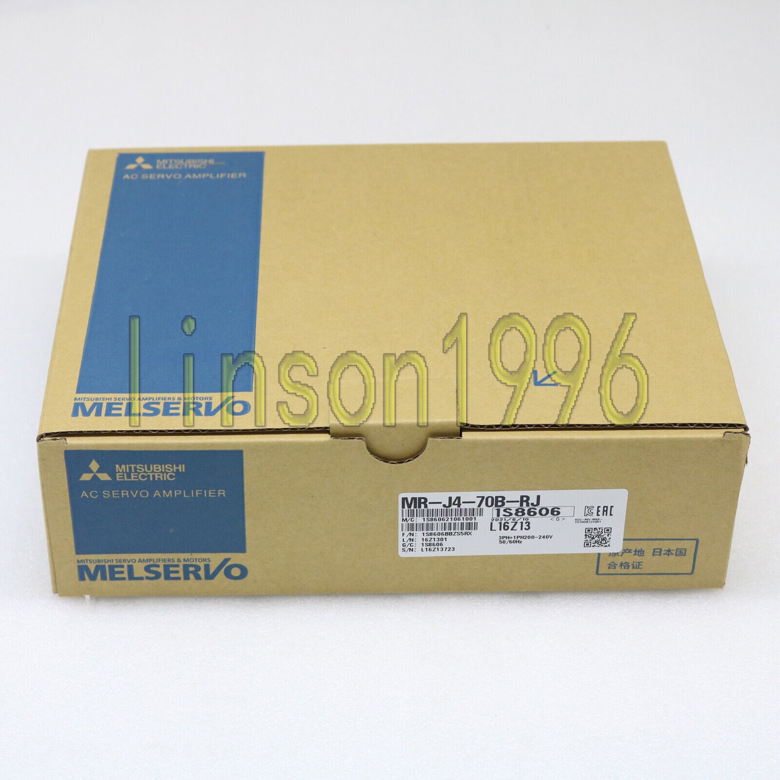 1PC Mitsubishi MR-J4-70B-RJ AC SERVO DRIVER - MITSUBISHI